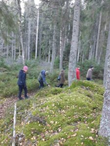Personer i skogen